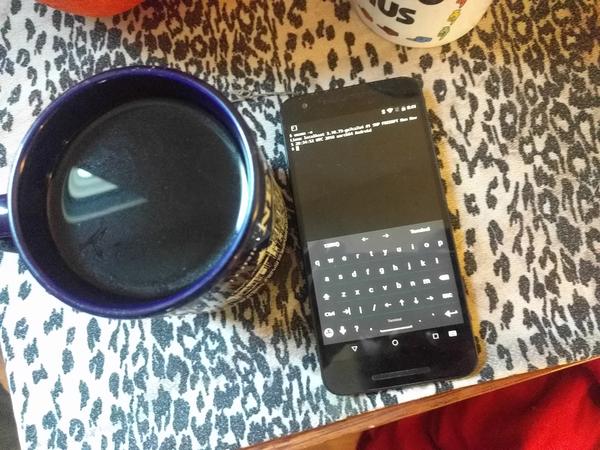 Jezra's coffee picture 2018-11-10